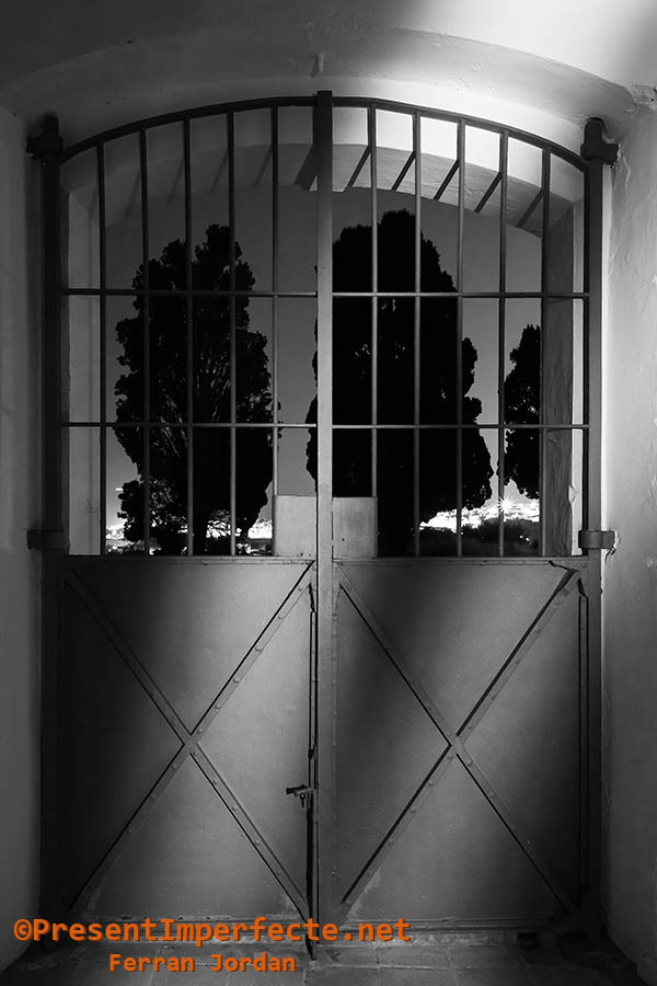 Porta amb els seus guardians Porta amb els seus guardians