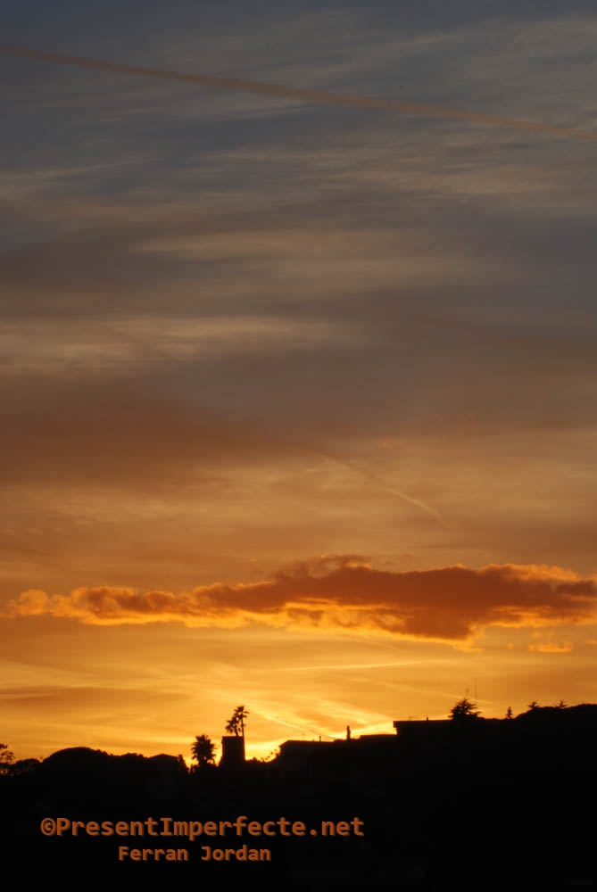 Posta de sol des d'Arenys 2 Posta de sol des d'Arenys 2